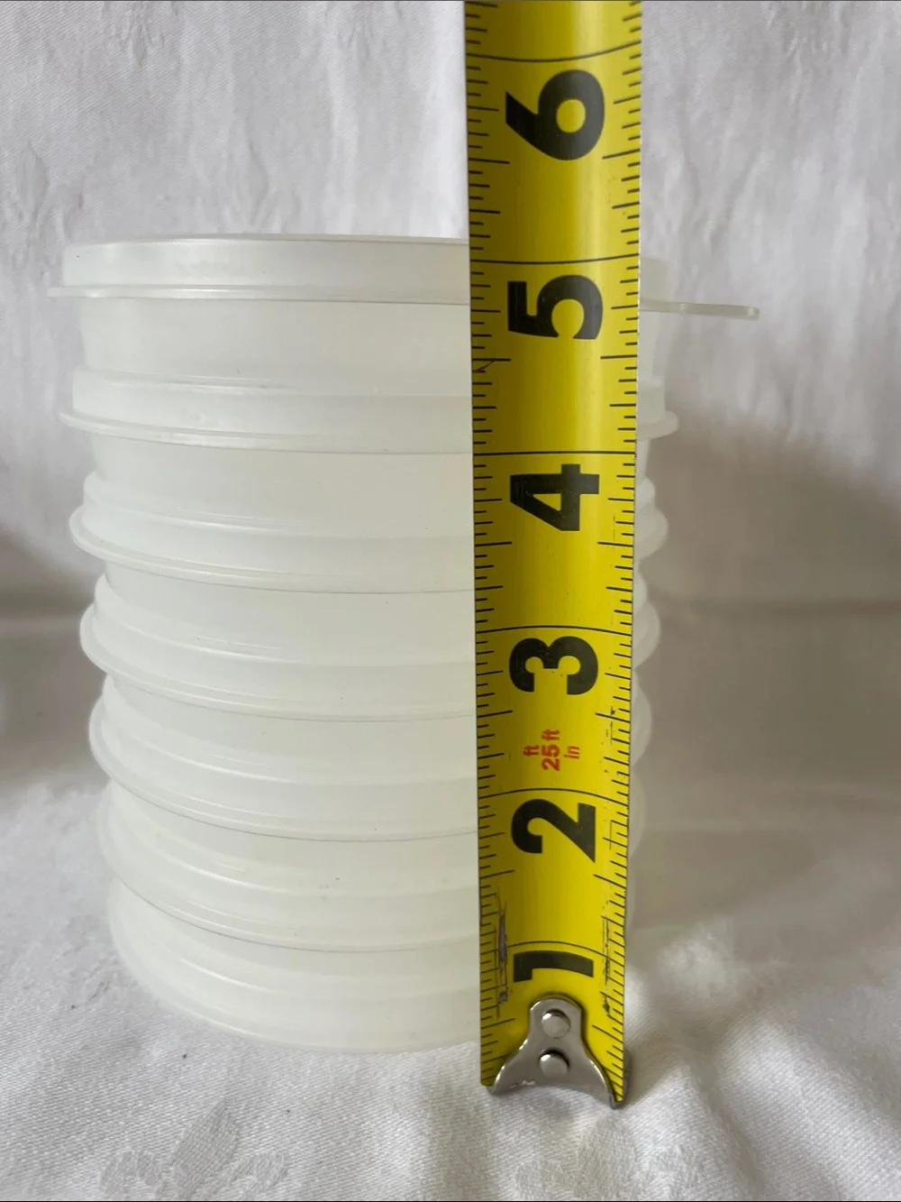 Vintage Tupperware Hamburger Press and Storage